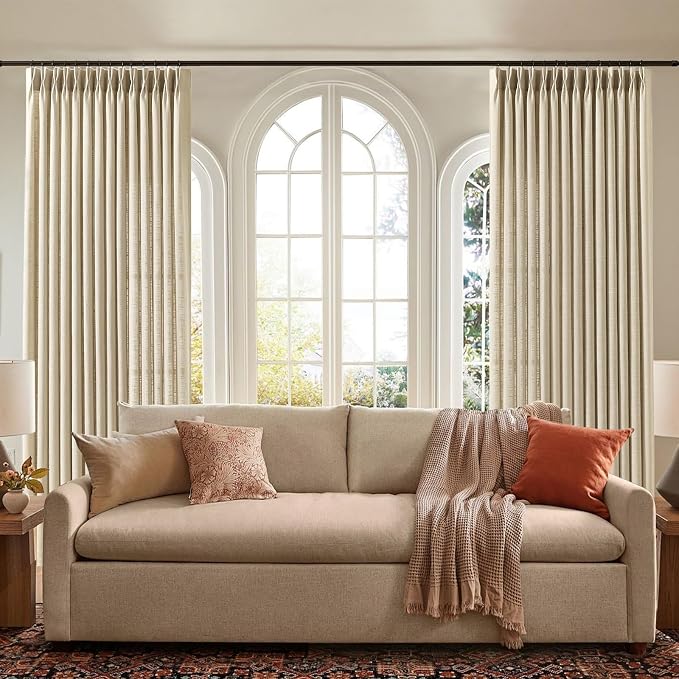 IVAPUPU Sheer Curtains 84 Inches Long - Image 9