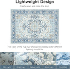 Lofus 3x5 Area Rugs for Entryway, Machine Washable Small Living Room Area Rug - Image 7