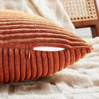 Fancy Homi 2 Packs Burnt Orange Lumbar Decorative Throw Pillow Covers 20x28 Inch - Image 4