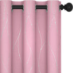 Deconovo Short Blackout Curtain, Thermal Insulated Soundproof Grommet Drapes by Deconovo