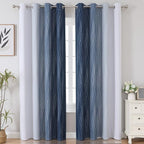 Estelar Textiler Blackout Curtains 102 Inches Long 2 Panels - Image 2