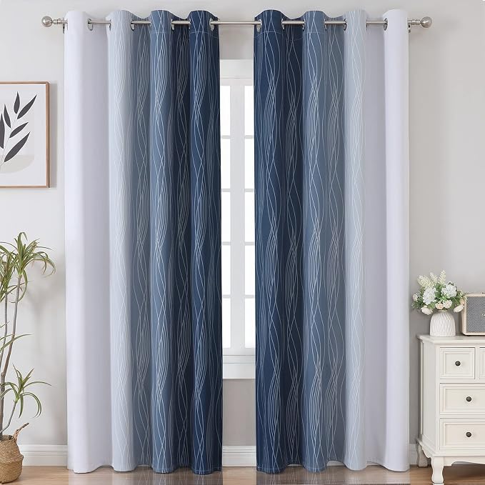 Estelar Textiler Blackout Curtains 102 Inches Long 2 Panels - Image 2