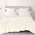 Exclusivo Mezcla Plush Fuzzy Fleece Bed Blanket Queen Size, Super Soft by ExclusivoMezcla