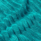 BEDELITE Fleece Throw Blanket for Couch – 3D Ribbed Jacquard Soft and Warm - Image 5