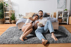 ONASAR Grey 3x5 Rugs for Bedroom, Fluffy Gray Bedside Area Rug, Ultra Soft - Image 8
