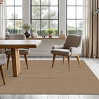 KOZYFLY Washable Area Rug 5x7 ft Rubber Backed Non Slip Rugs - Image 2