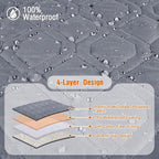 VANSOFY Waterproof Recliner Couch Covers, Sofa Covers 1-Piece Washable - Image 7