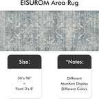 Washable 3x8 Runner Rug - Image 2