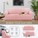 KEKUOU Stretch Sofa Cover Slipcover ，Couch Covers - Image 3