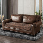 Leather Look Couch Cushion Covers Sofa Seat Slipcovers Sets Couches Furniture - Image 2