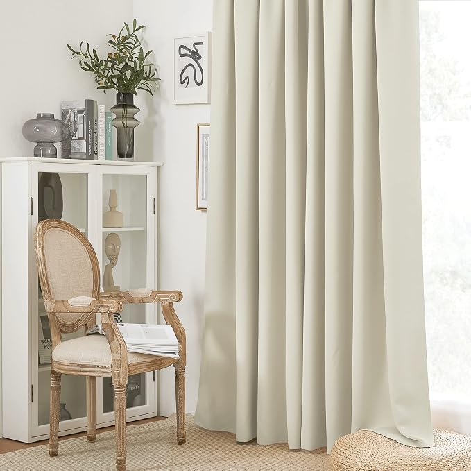 RYB HOME Short Curtains for Bedroom, Room Darkening Insulated Summer Heat Light - Image 5