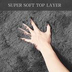 Large Area Rugs for Living Room, Super Luxury 8x10 Soft Fluffy Modern Bedroom - Image 4