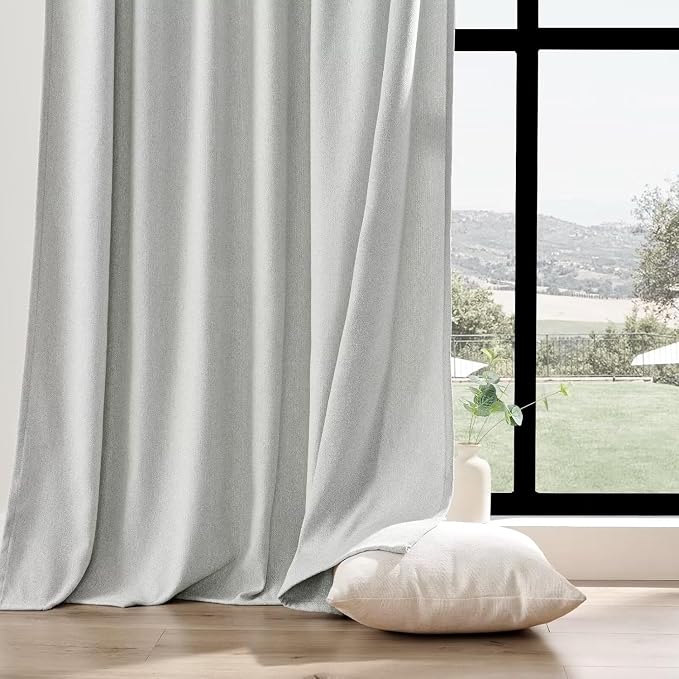 Joydeco Light Filtering Curtains 108 Inch Length - Image 5