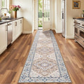 Lofus 2x10 Hallway Washable Runner Rug, Vintage Kitchen Runners Non Slip by Lofus
