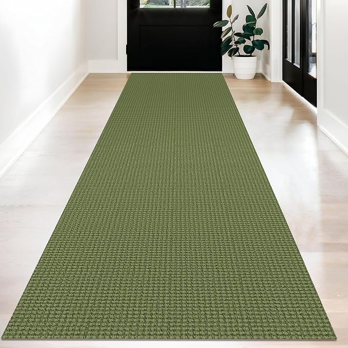 KOZYFLY Long Runners for Hallways 3x12 ft Washable Kitchen Runner Non Slip by KOZYFLY