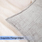 HPUK Fall Chenille Soft Throw Pillow Covers 18x18 Set of 2, Accent Cushion - Image 2
