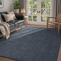 FinRèc 4x6 Washable Area Rugs for Bedroom Living Room, Low Pile Thin Rug Solid by FinRe%CC%80cHome