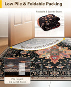 Area Rugs 2'6''x12' Runner Rug Non Slip Washable - Image 6