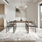 Washable Rugs 5x7 Area Rugs for Living Room, Modern Abstract Rugs for Bedroom - Image 7