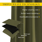NICETOWN 45 inches Bedroom Curtains Panels - Image 4