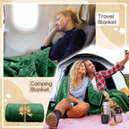 4 Pack Fleece Throw Blankets 50x60 Inches – 270 GSM Ultra Soft Flannel - Image 6