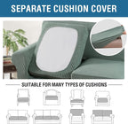 H.VERSAILTEX 3 Piece Stretch Sofa Covers - Image 5