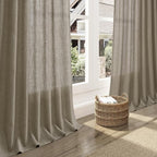 Extra Long Mocha Curtains 2 Panels 102 Inches Long - Image 6