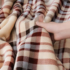 PU MEI Sherpa Fleece Throw Blanket 60" x 80" Reversible Plush Fluffy Large Big - Image 3