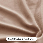 RYB HOME Blush Velvet Curtains 96 inches 2 Panels Set, Thermal Insulated - Image 6