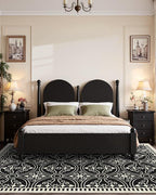 Latte&Fog 5x7 Area Rugs for Living Room Bedroom, Vintage Washable Rug, Boho Non - Image 5