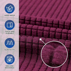 KEKUOU Stretch Single Sofa Slipcover 1 Piece Couch Sofa Cover Furniture - Image 3