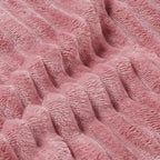 BEDELITE Fleece Blanket Queen Size – 3D Ribbed Jacquard Soft and Warm - Image 4