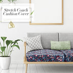 Newwiee 8Pcs Patio Cushion Covers Stretch Outdoor Cushion Cover Replacement - Image 4
