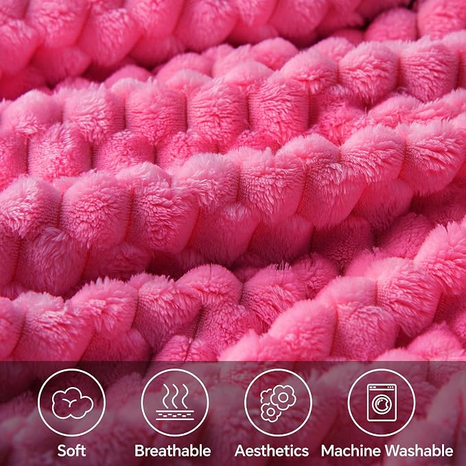 BEDELITE Fleece Twin Blankets for Couch & Bed - Image 3