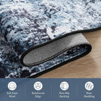 Rugflix Round Area Rugs 6Ft for Living Room, 6x6 Washable Rug Stain-Resistant - Image 7