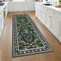 HEBE Washable Hallway Runner Rug 2'x 6' Non Slip Kitchen Rugs Runner, Low Pile by HEBE