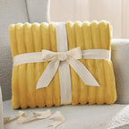 Bedsure GentleSoft Yellow Full Blanket - Image 7