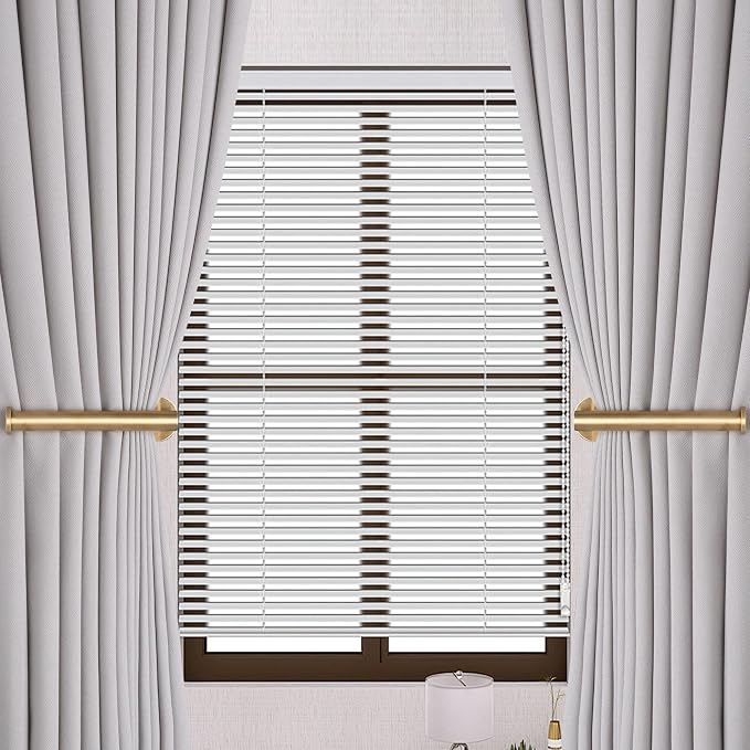 Groleca 2 Pack Adhesive Curtain Holdbacks Curtain Tie Backs Curtain Holdbacks - Image 2