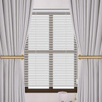 Groleca 2 Pack Adhesive Curtain Holdbacks Curtain Tie Backs Curtain Holdbacks - Image 2