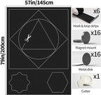 BKSAI 100% Blackout Window Cover, Portable Magnetic Black Out Curtains - Image 6