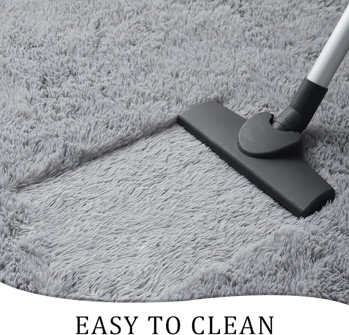 Chicrug Soft Runner Rugs for Bedroom Living Room Plush Fluffy Rug 2x6 Feet - Image 4
