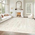 Living Room Rugs 8x10: Washable Moroccan Geometric Boho Rug Farmhouse Non Slip by VECARF
