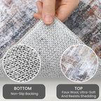IOHOUZE Abstract Area Rugs 9x12 Ft Washable Large Rugs - Image 4