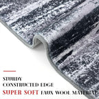 Lansny Modern Abstract Hallway Runner Rug - Image 4