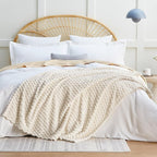 EXQ Home Fleece Throw Blanket for Couch or Bed - Image 2