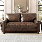 Leather Look Couch Cushion Covers Sofa Seat Slipcovers Sets Couches Furniture - Image 8