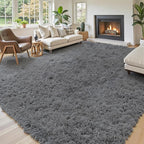 Rugs for Living Room 6x9, Alfombras para Salas Shag Large Plush Soft Area Rug - Image 2