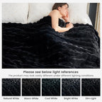 Cozy Bliss Faux Fur Throw Blanket - Image 9