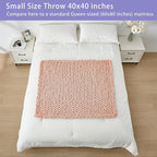 Bigacogo Chunky Knit Throw Blanket - Image 5