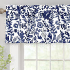DriftAway Julia Lined Valance Double Layer Thermal Insulated Room Darkening by DriftAway
